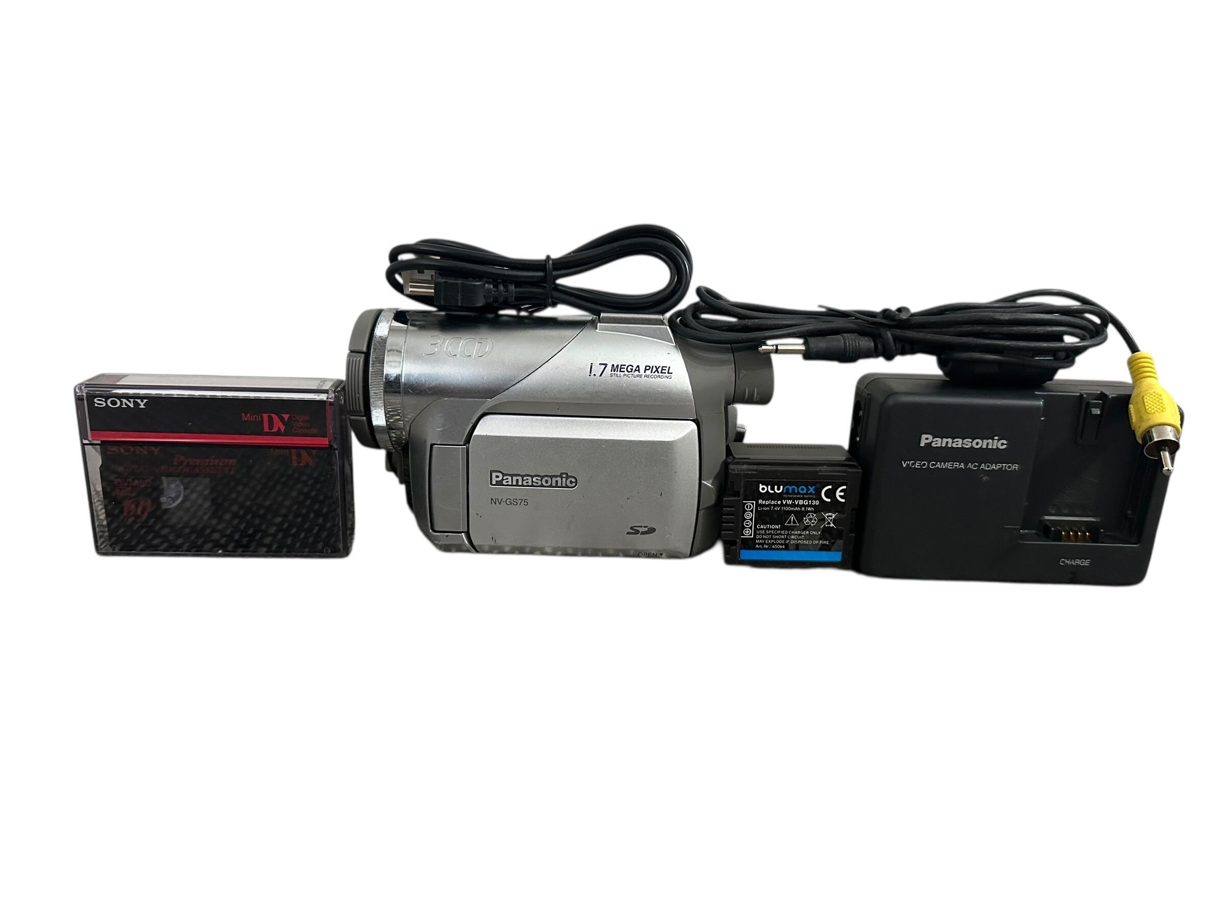 Panasonic NV-GS75 Handycam Camcorder Japan Video Camera Recording