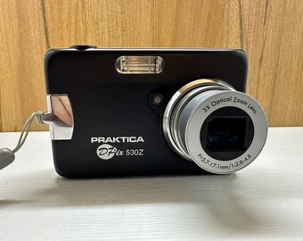 Praktica DPix 530Z 5MP Black Usb 3X Optical Zoom Digital Camera Compact Germany