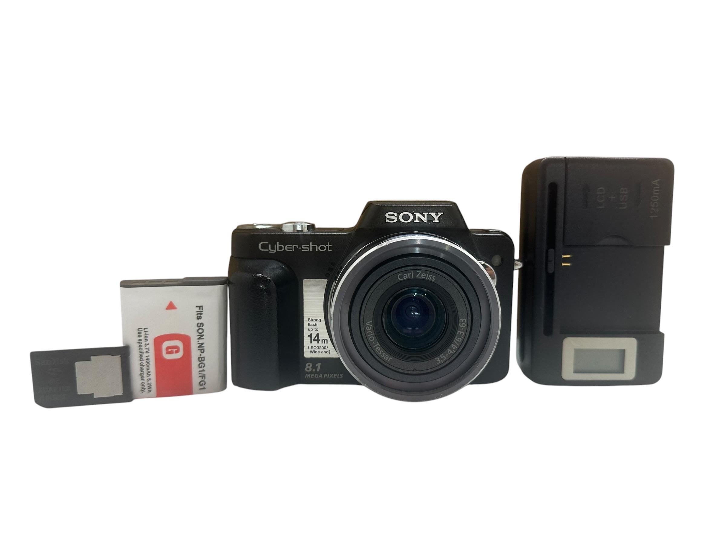 Professional Sony DSC-H3 Full HD Japan Carl Zeiss 8,1 Mp 10X
