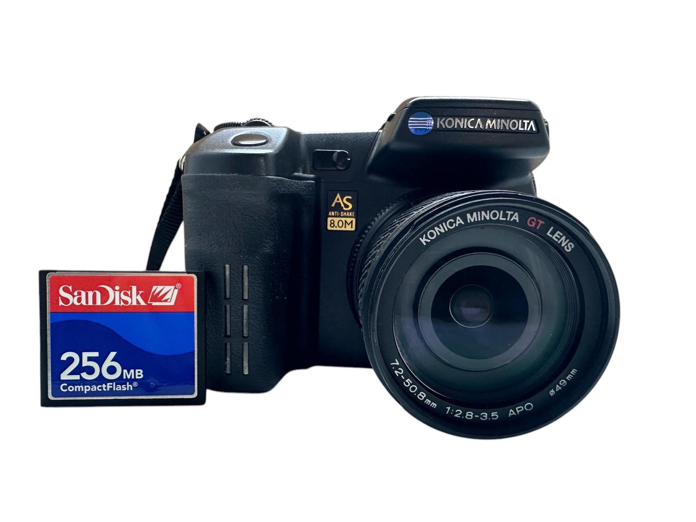 快調★ KONICA MINOLTA DiMAGE A2 7.2-50.8APO Professional Konica Minolta Dimage A2 GT Lens Anti Shake 7x