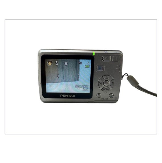 Pentax Optio E40 Digital Camera 8.1 MP 3X Optical Zoom Compact