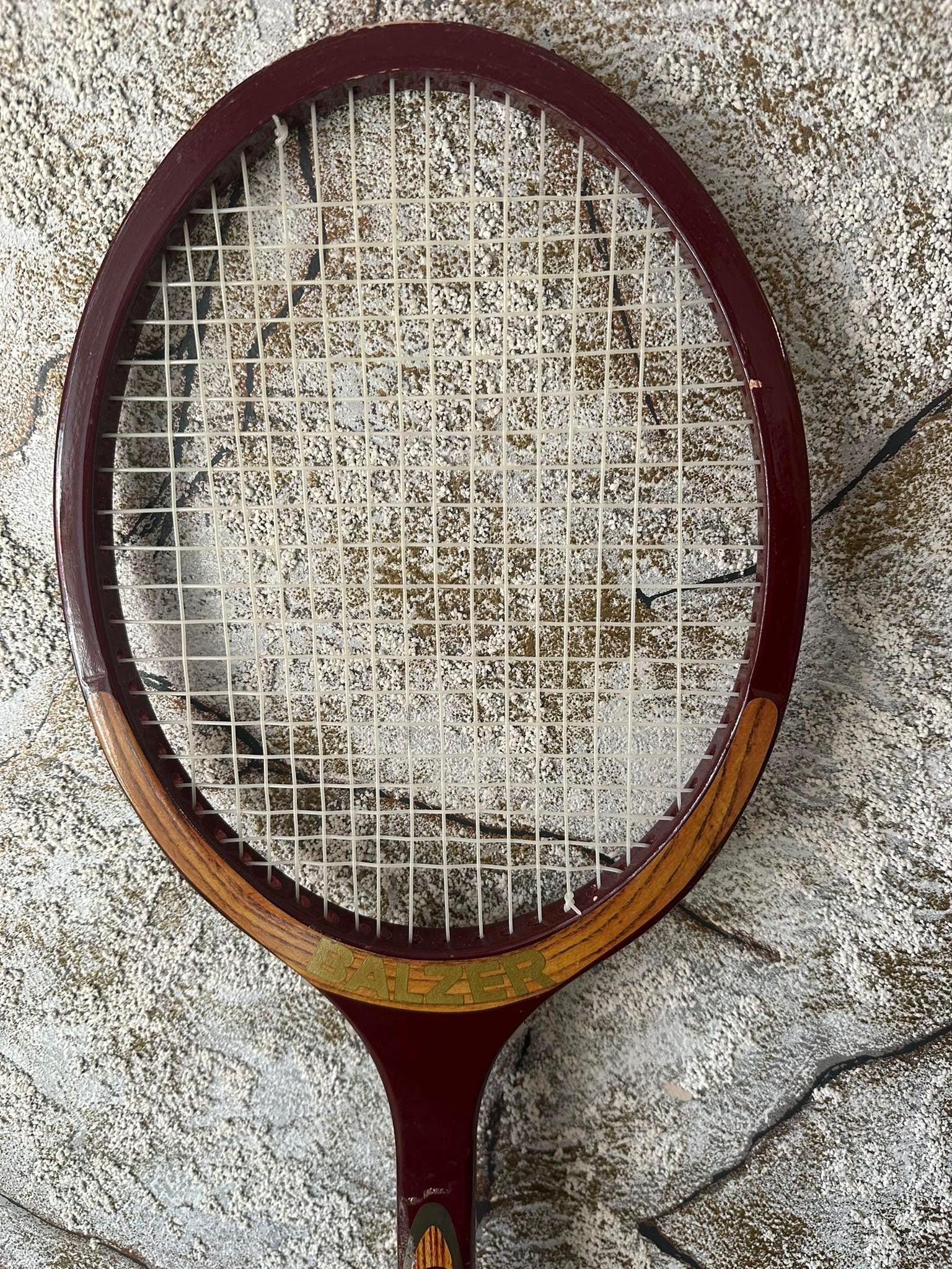Six anciennes raquettes de tennis en bois (6) - Bois - Catawiki