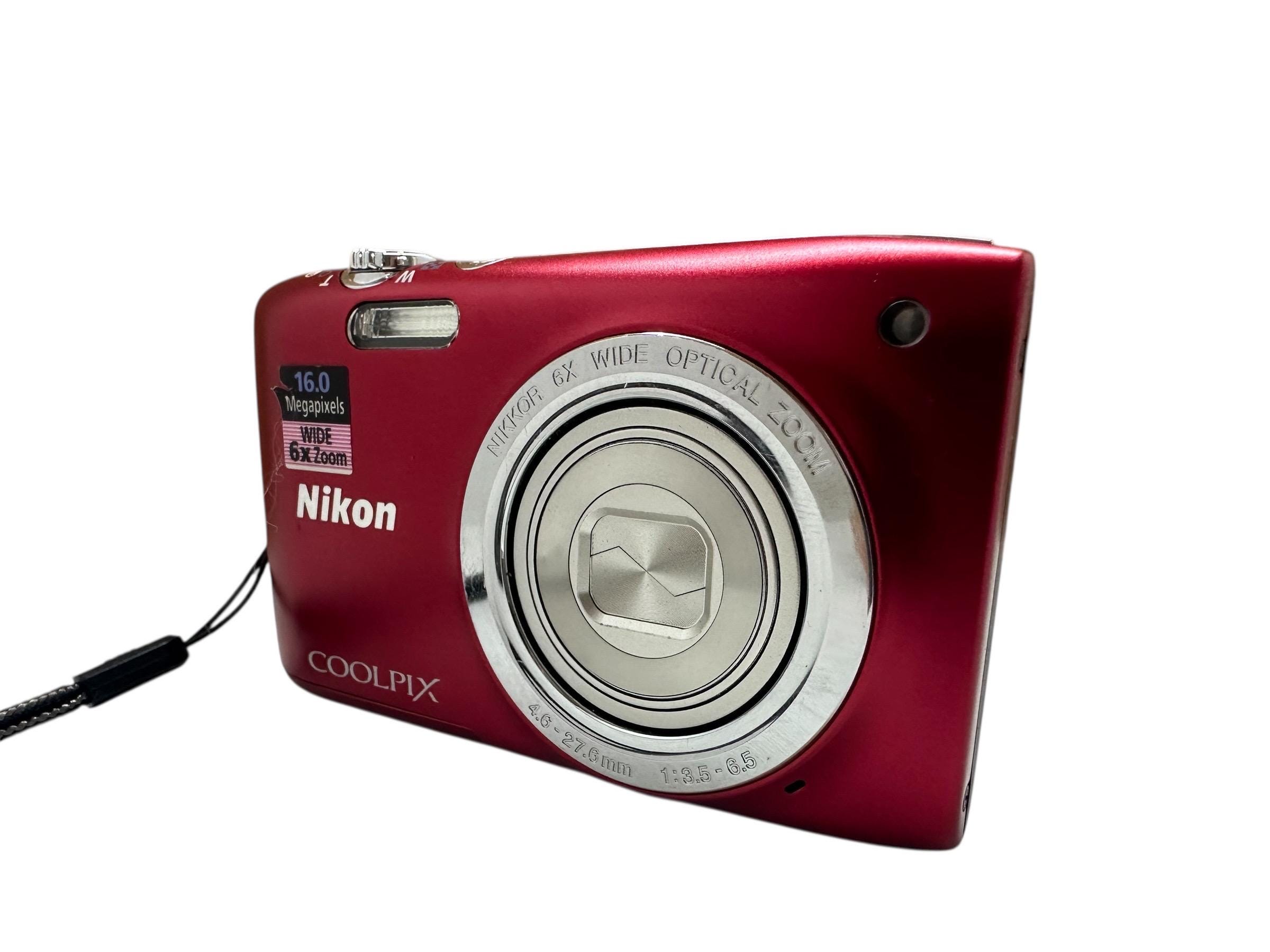 Nikon Coolpix S2700 Digital Camera Vibration Reduction 6x Wide