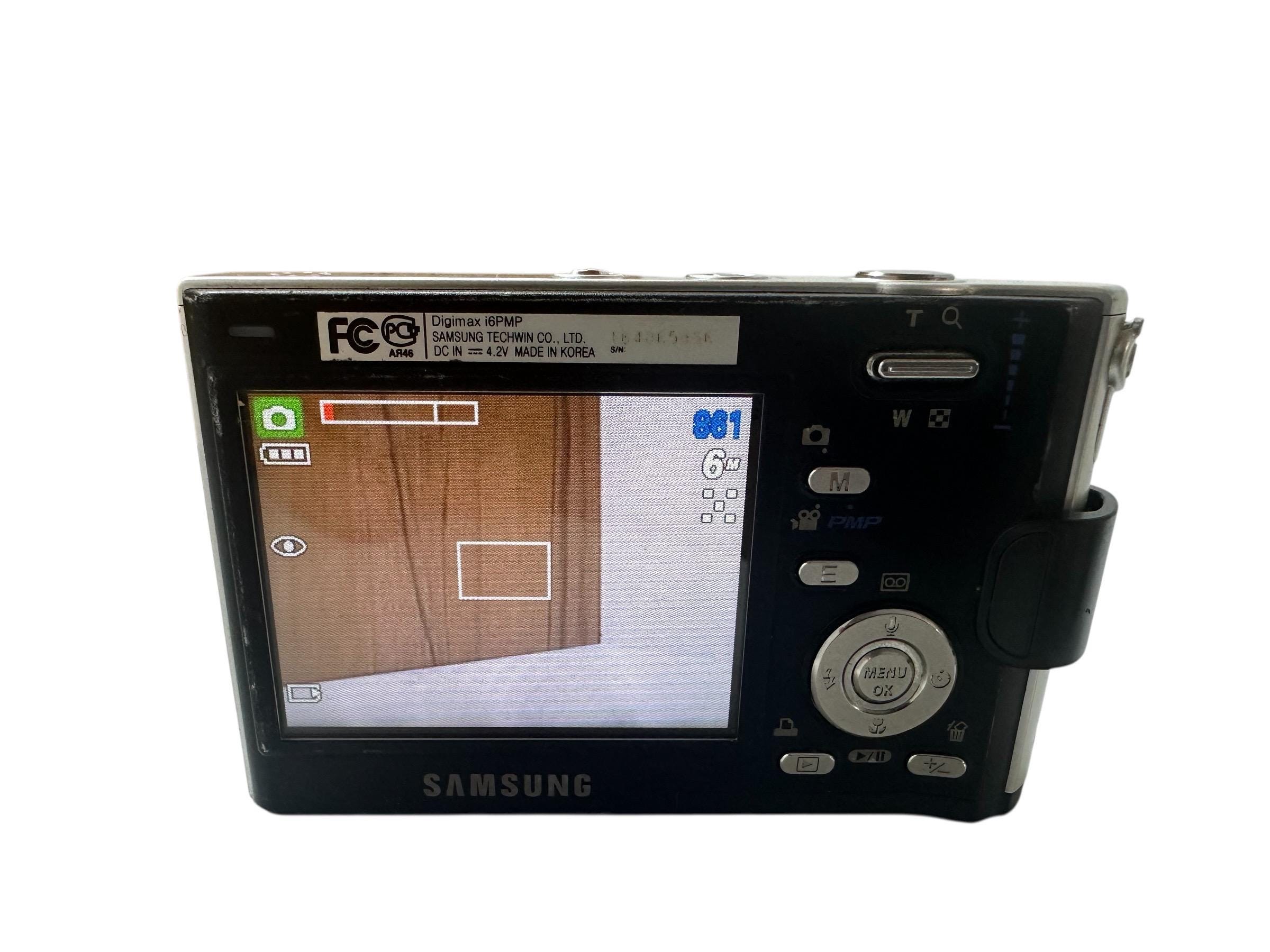 Samsung Digimax I6 Digital Camera 6 MP Face Detection Image