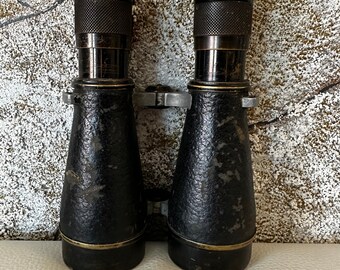 Jumelles Militaires Vintage – Première Guerre Mondiale – Objet Historique Rare