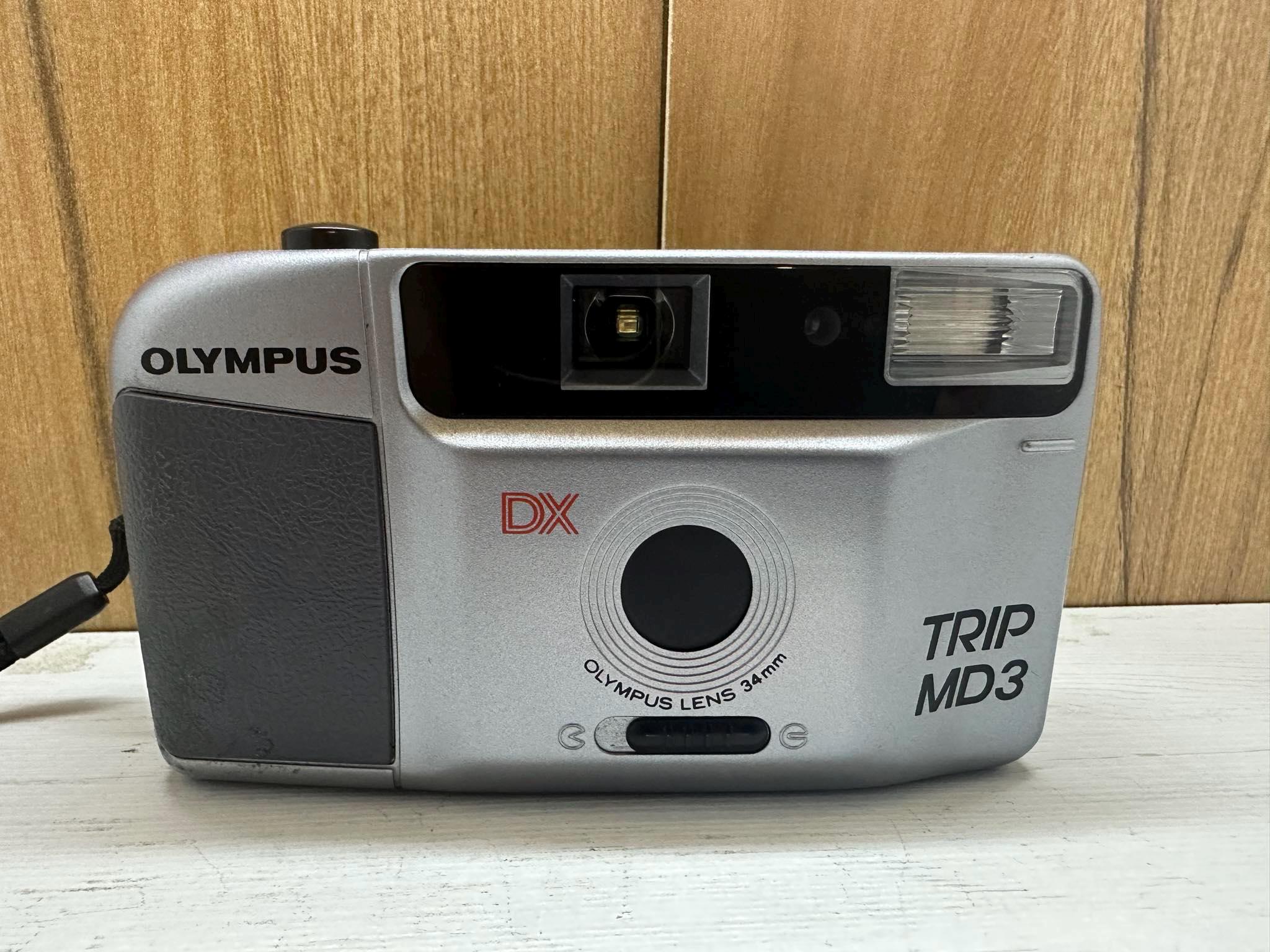 Cámara vintage Olympus Trip MD3 Lente retro Unidad de película de