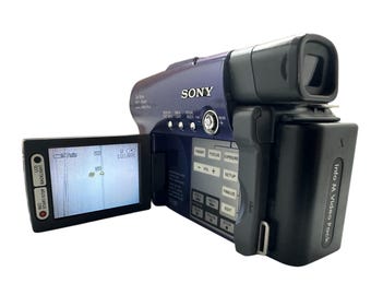 Sony ビデオカメラ Handycam DCR- DVD91E 日本製 DVD カメラ