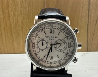 Uhr Patek Philippe Kristallglas Edelstahl Modifizierter Quarz Herren Neu