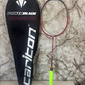 Professionellt badmintonracket Carlton Power Blade Superlite Iso Frame Hi Modulus CFS-teknik Isometrisk helkroppskonstruktion i ett stycke