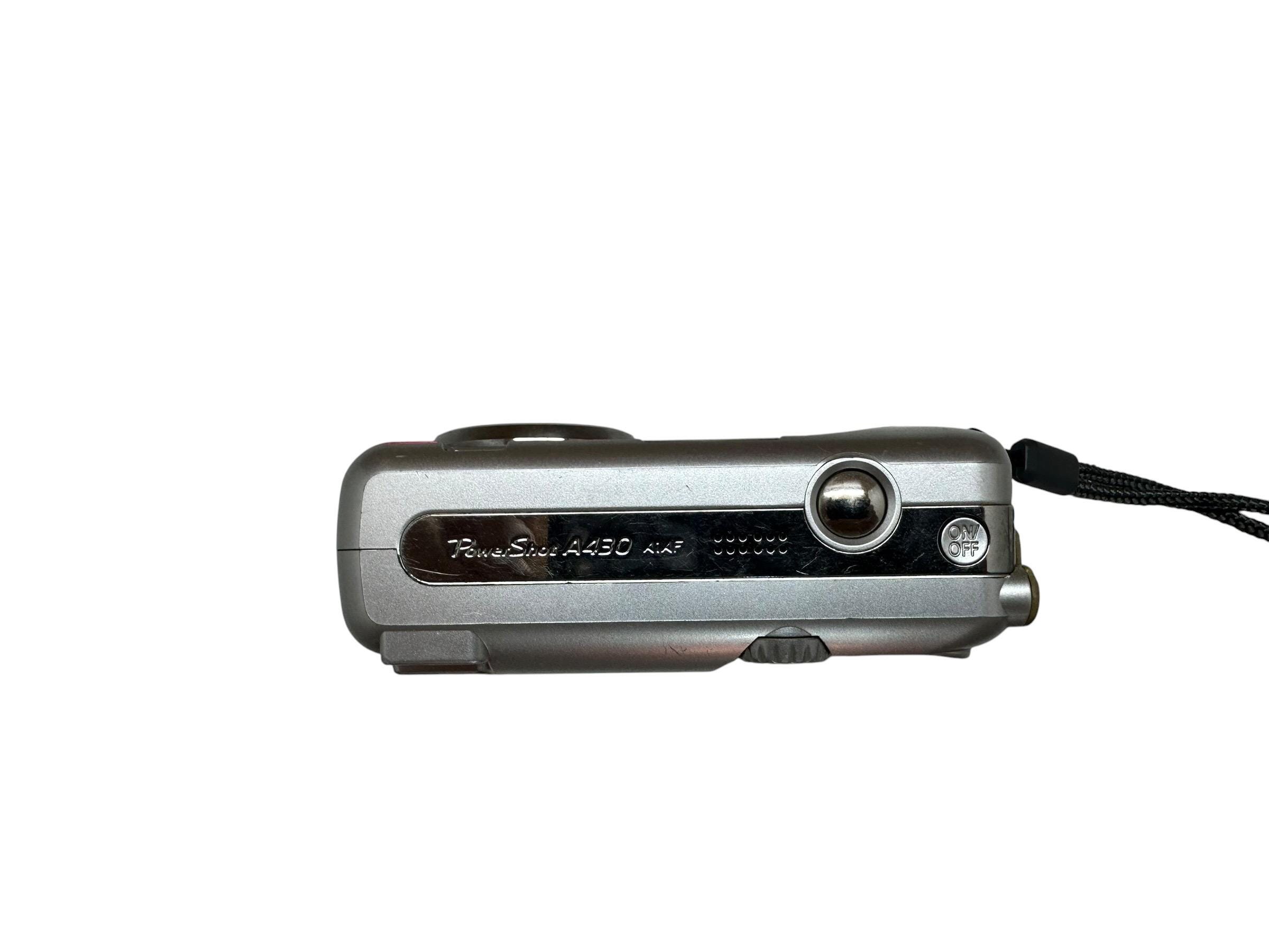 Canon Powershot A430 Red Digital Camera Ultracompact 4 MP 4 X