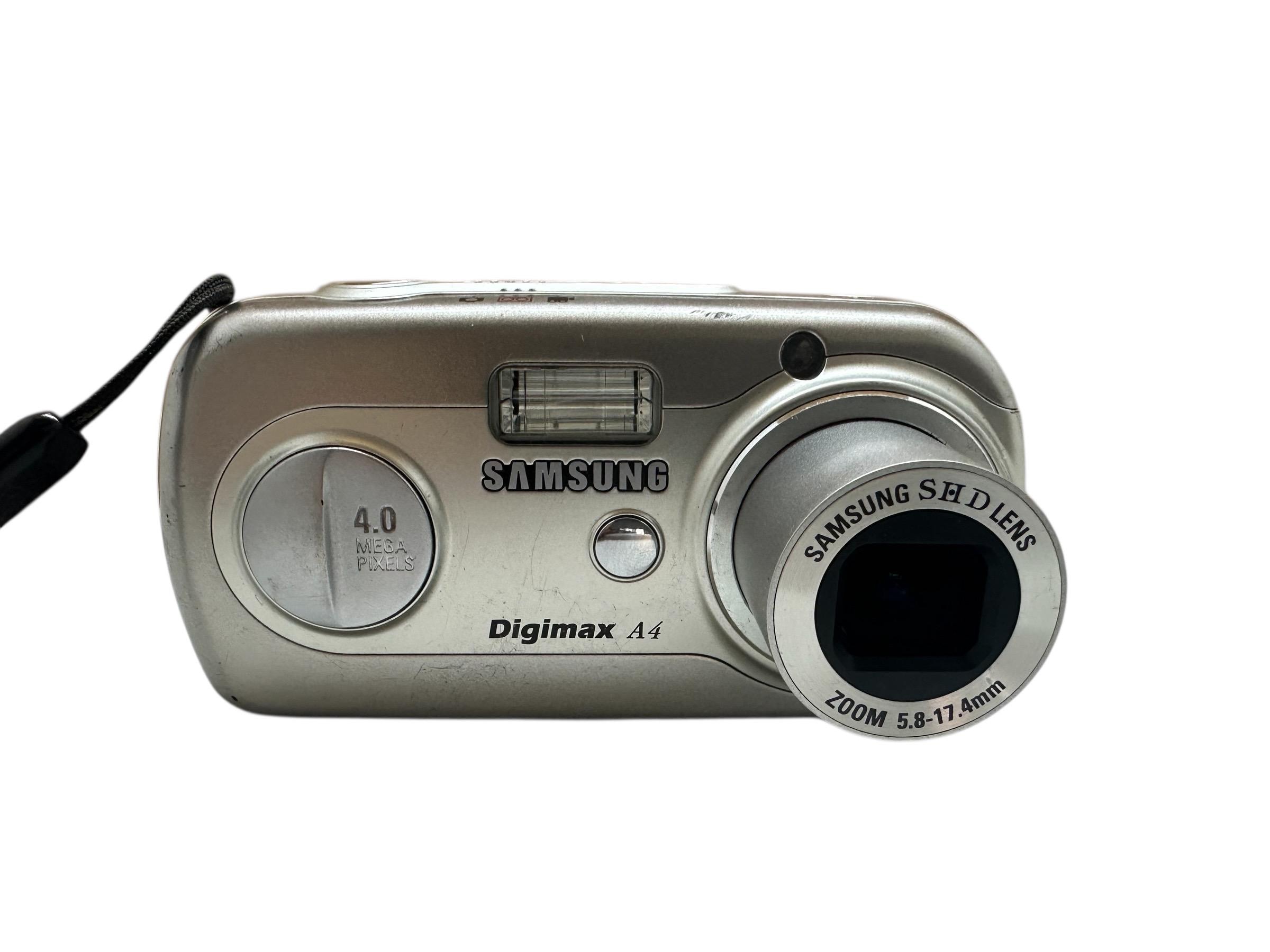 Samsung Digimax A4 Cyber 40 Digital Camera Movie Clip Pict Bridge