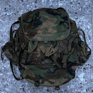 Etsy French Bag Militaria Rucksack Army Vintage Surplus -