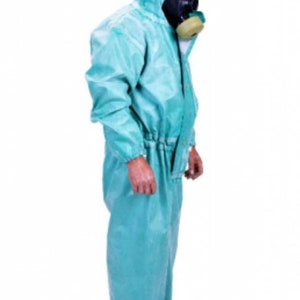 Military Army Chemical Rubberized Clothing Laboratories Oil Industry Raincoat with Hoody and  Cover Boots