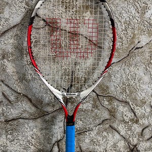 Raquette De Tennis Vintage Wilson Match Point - Cadre Métal - Avec étui Zippé - USA