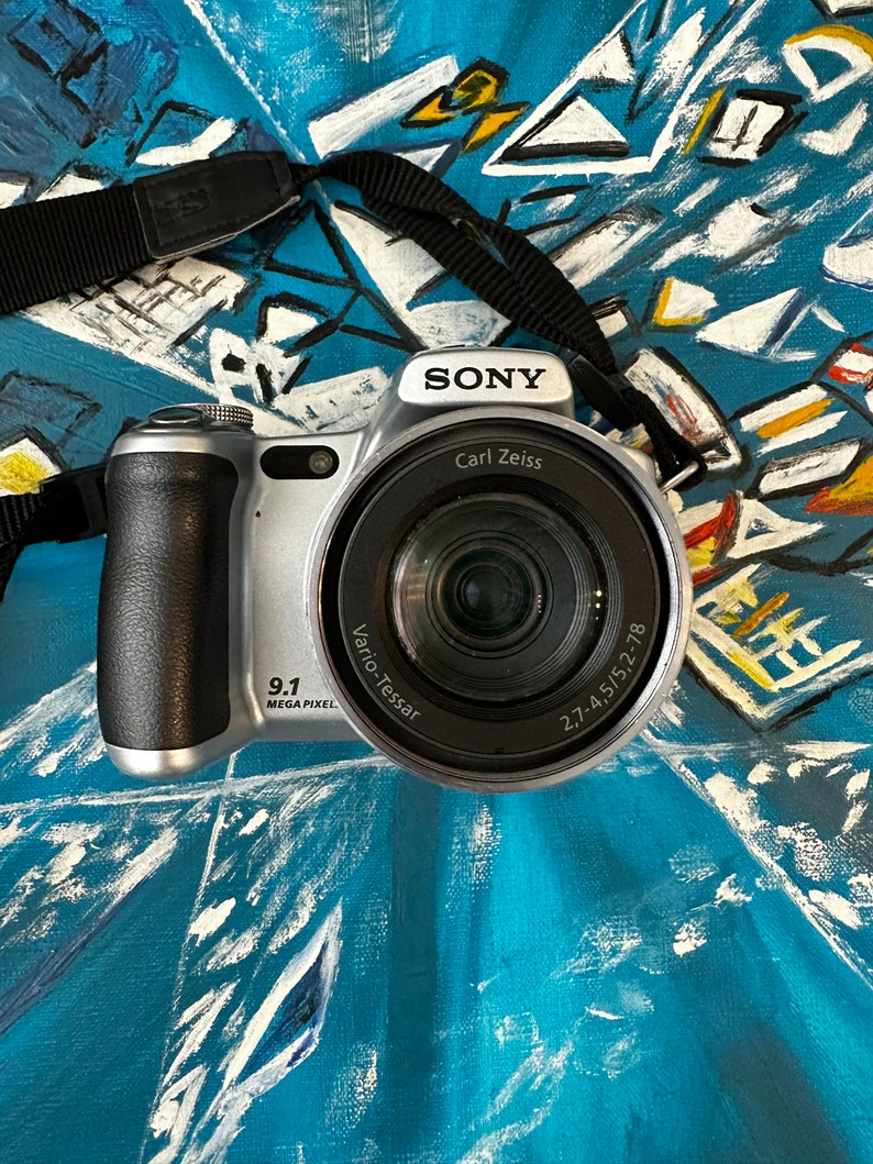 Fotocamera digitale compatta professionale Sony Steady-Shot DSC-H50 9,1 MP Zoom ottico 15x Zoom digitale 30X Schermo mobile da 3 pollici immagine 3