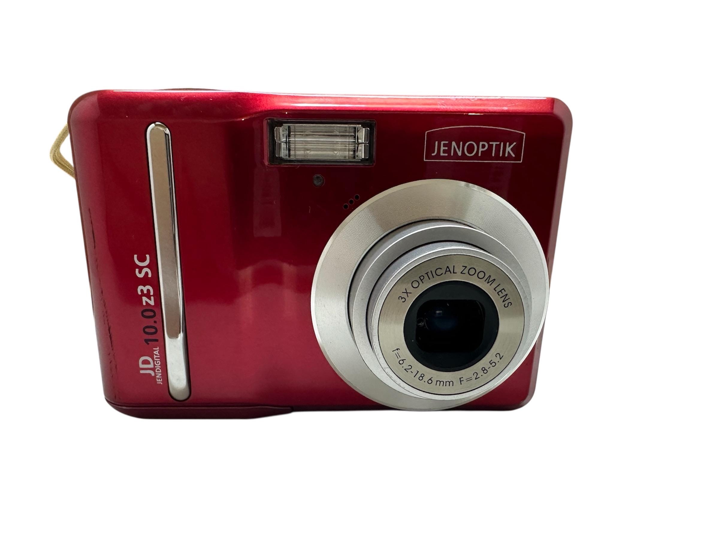 Jenoptik Z3 SC Digital Camera Red Compact 10 MP Germany 3x Optical