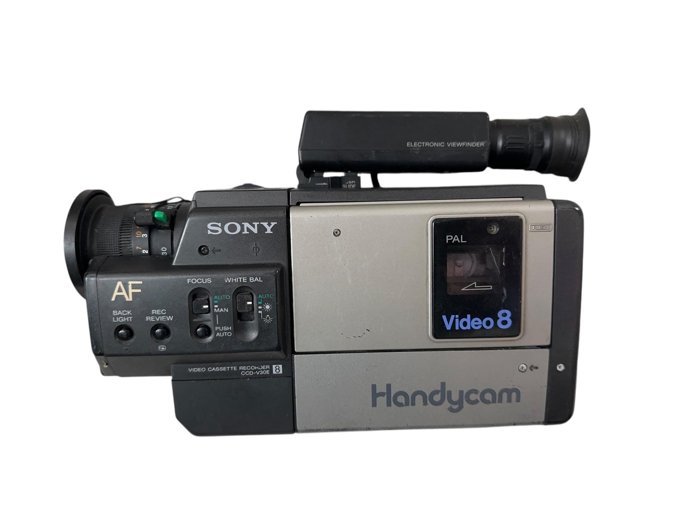 Handheld Sony Cassette Video Camera Sony Ccd 90s Video Camera
