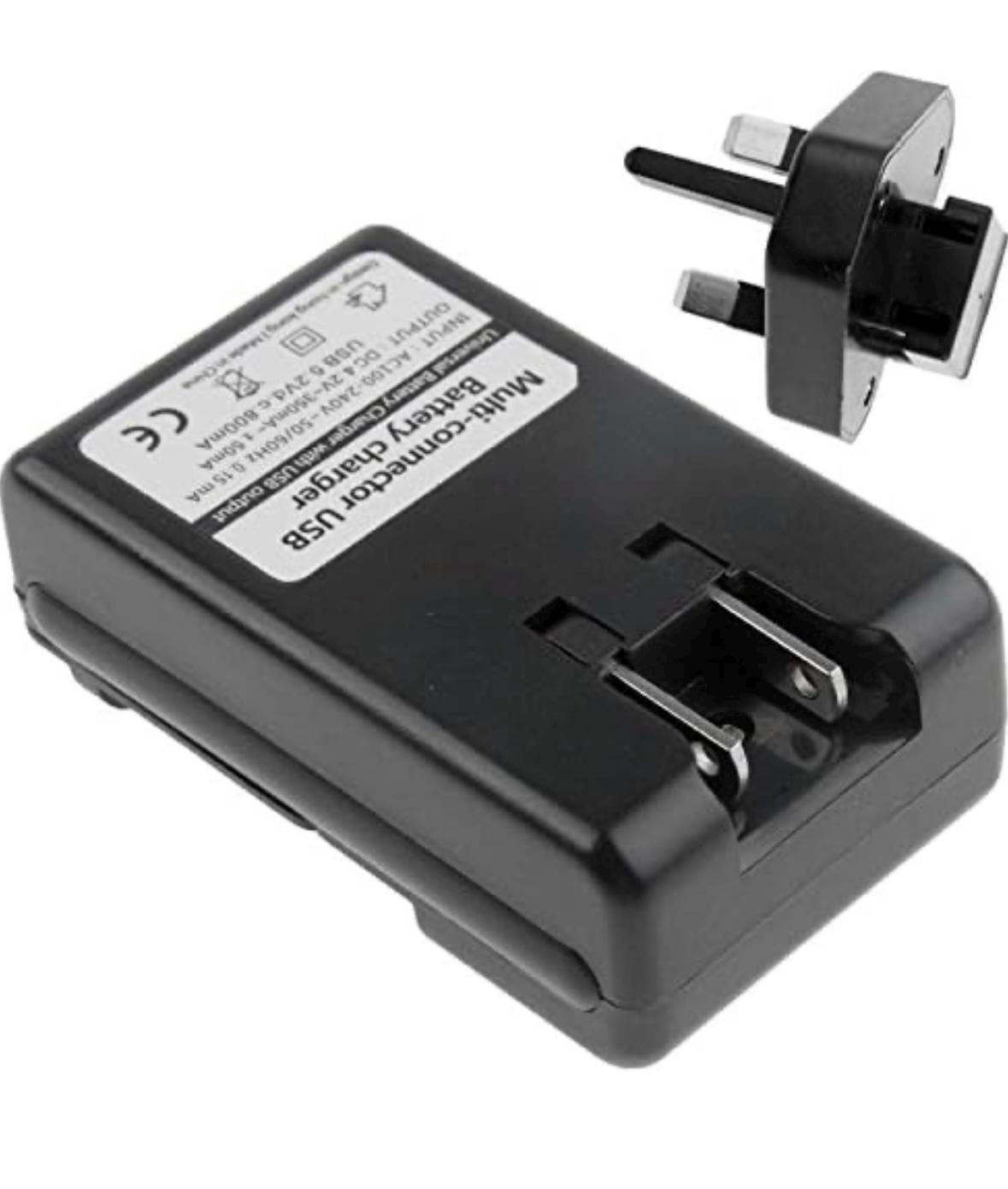 multi connector usb battery charger
