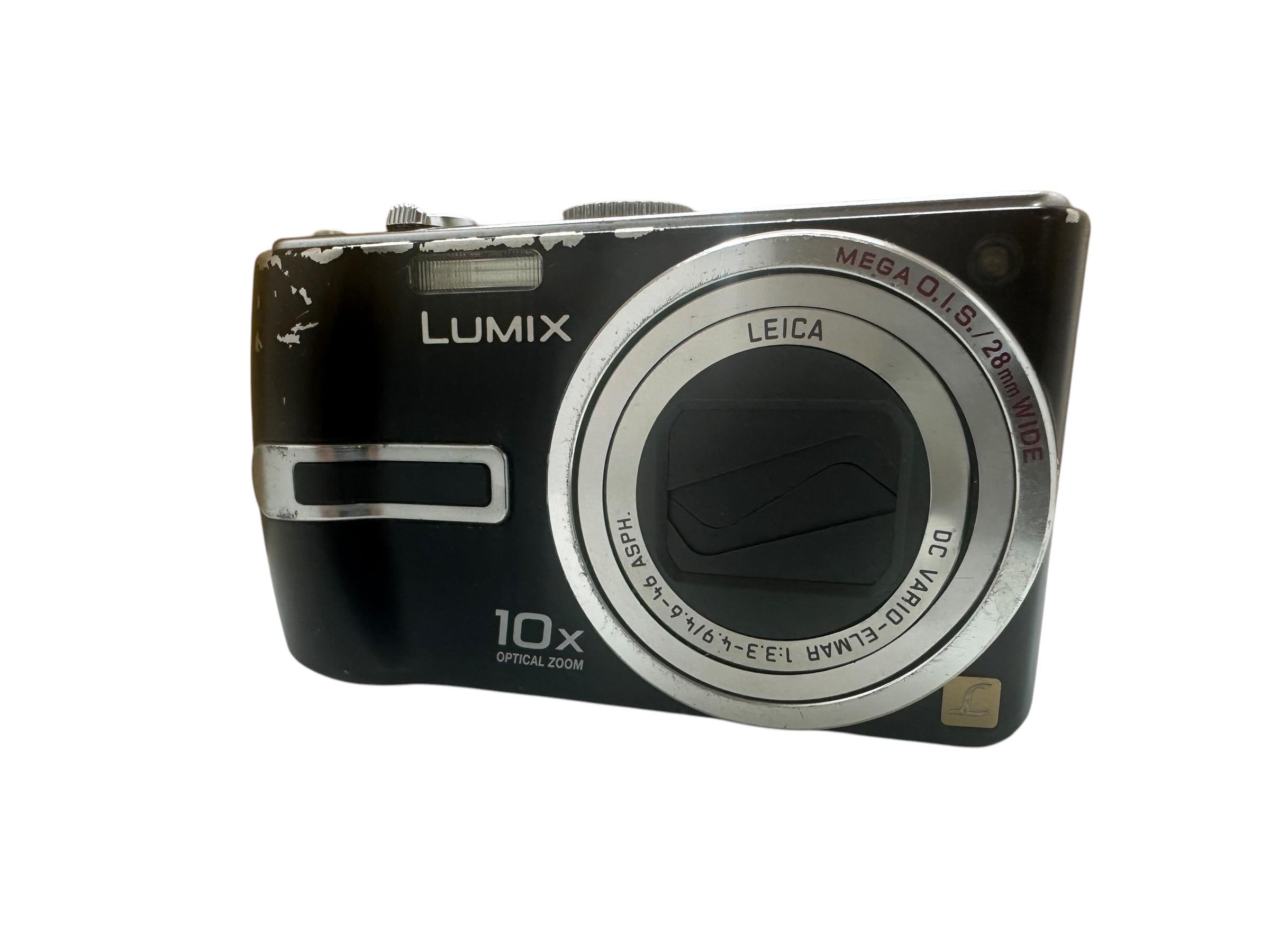 Panasonic Lumix DMC-TZ3 Digital Camera Black Leica Made in Japan