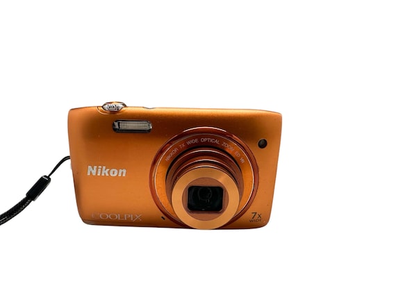 【外装美品/動作確認済】Nikon CoolPix E4100 オレンジ SD付 Buy Nikon Coolpix S3500 20.1 MP Digital Camera 7x Wide Angle