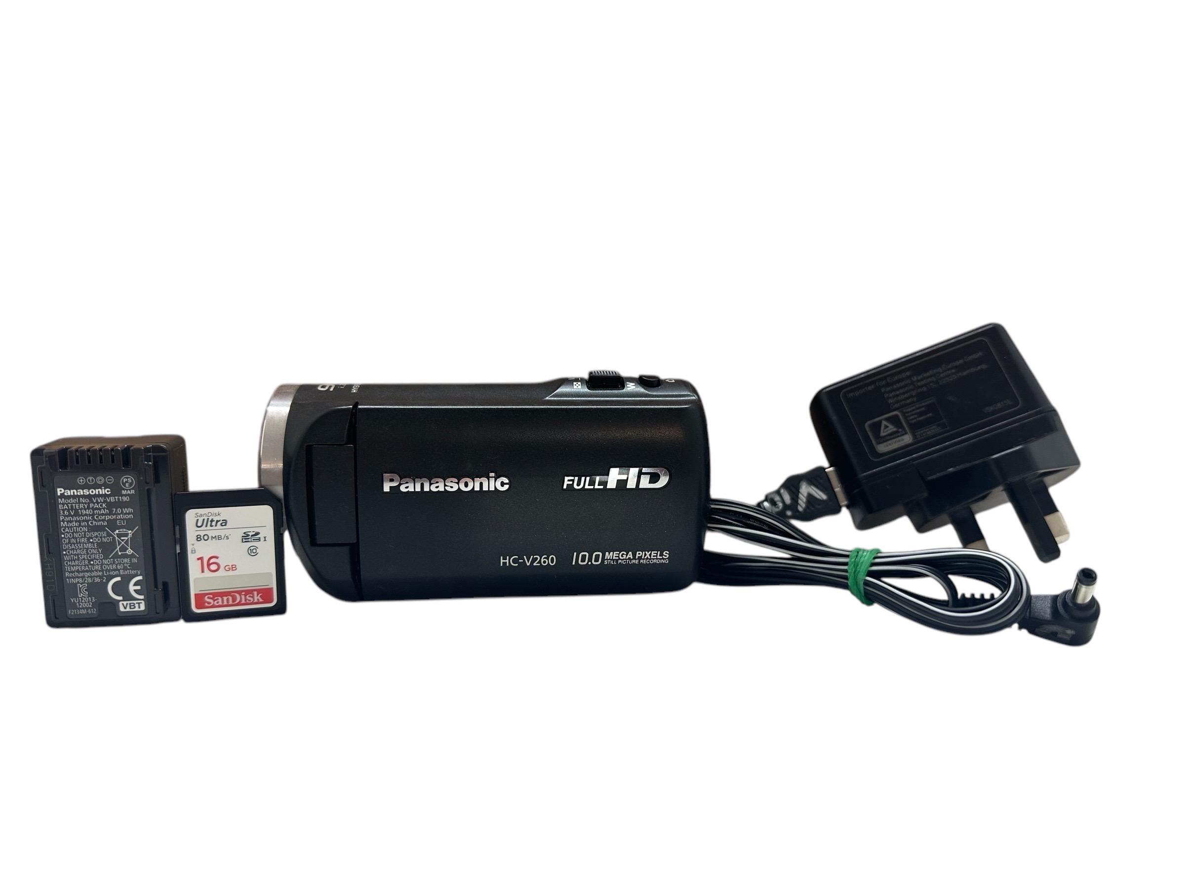 Panasonic HC-V260 Full HD Cmos Japan Digital Video Camera