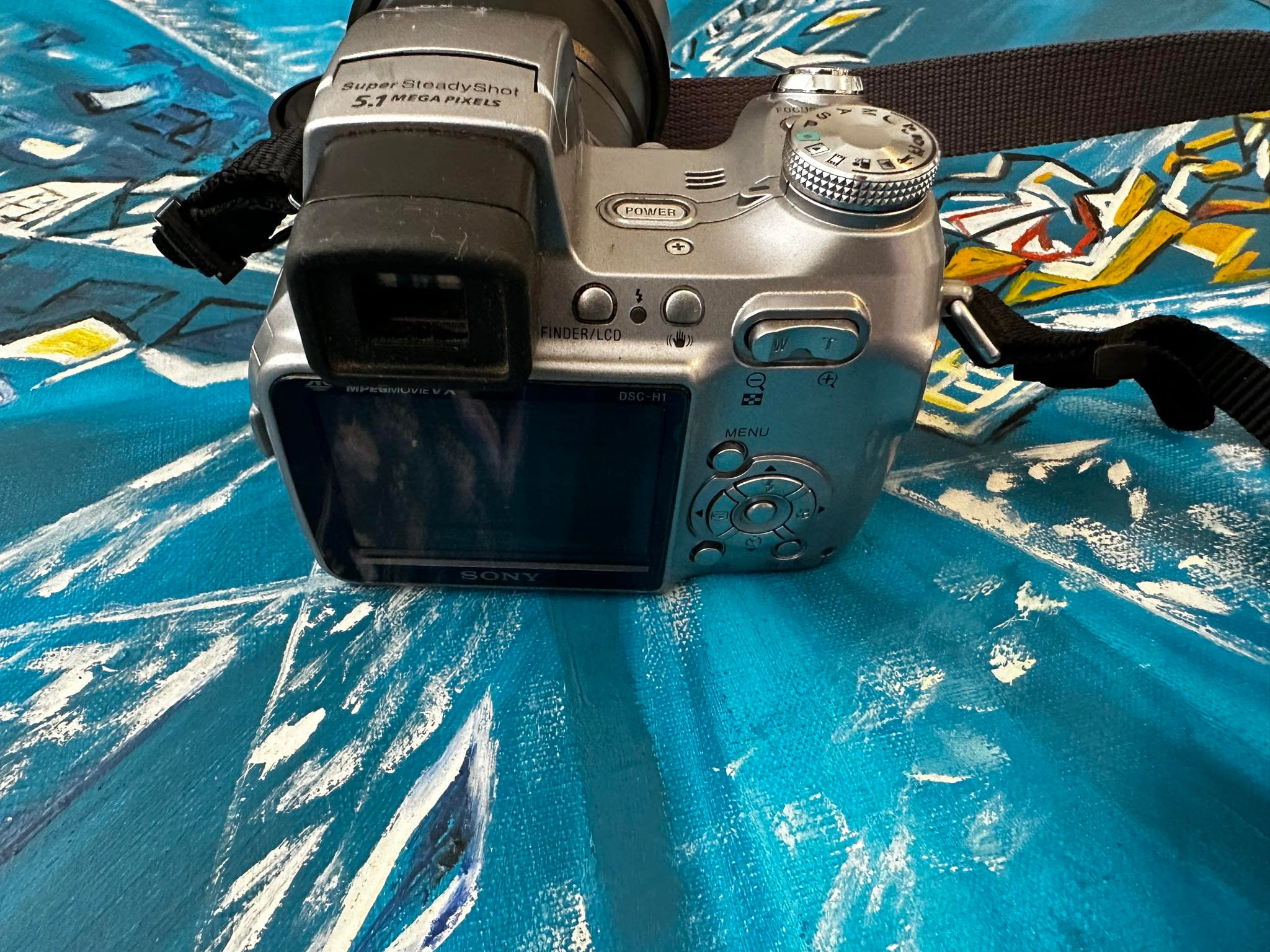 Professional Sony Cybershot Digital Camera Dsc-h1 5.1 Mp 12X