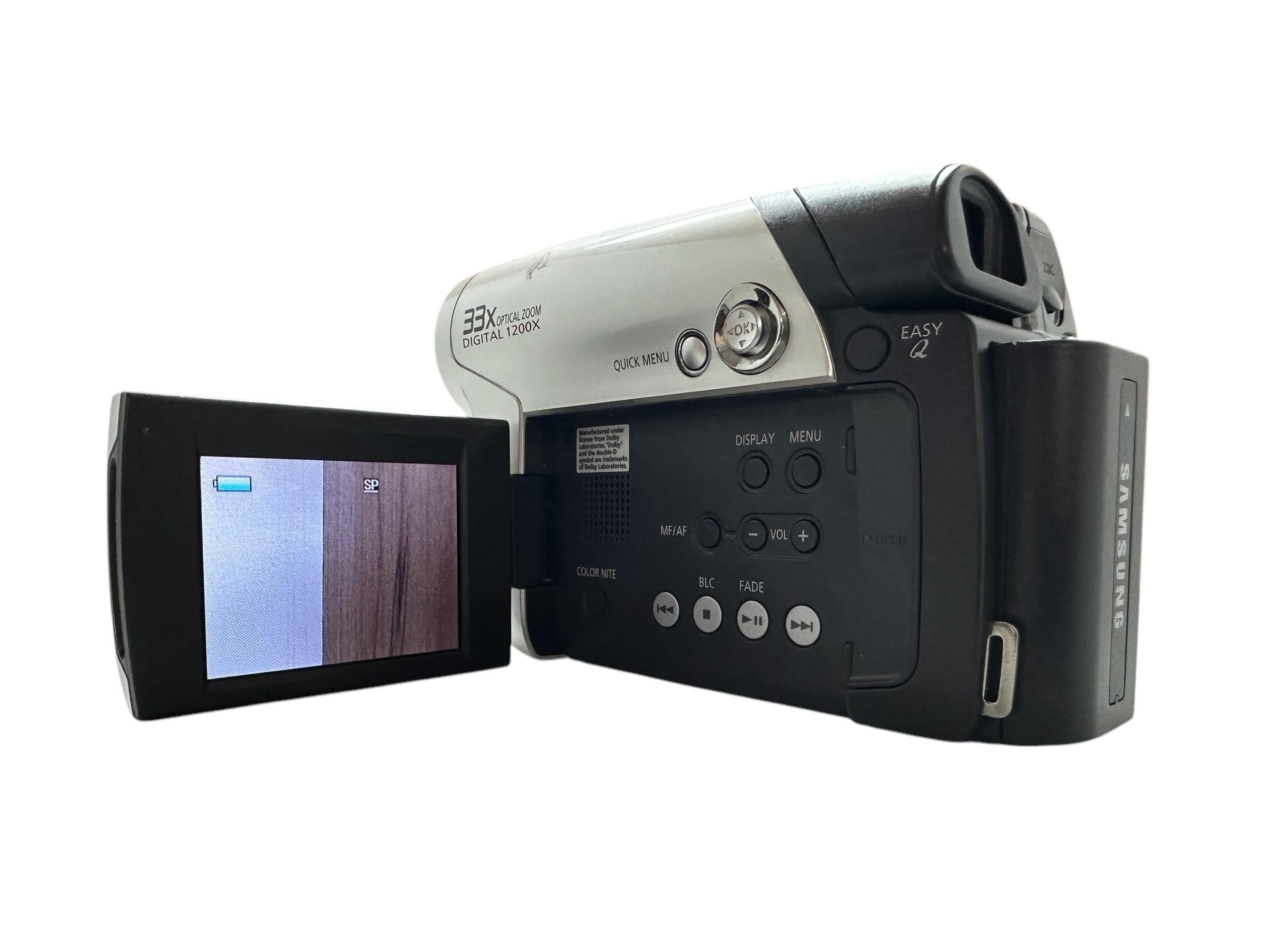 Samsung VP-DC161 PAL Digital Video Camera Camcorder Handycam Dv