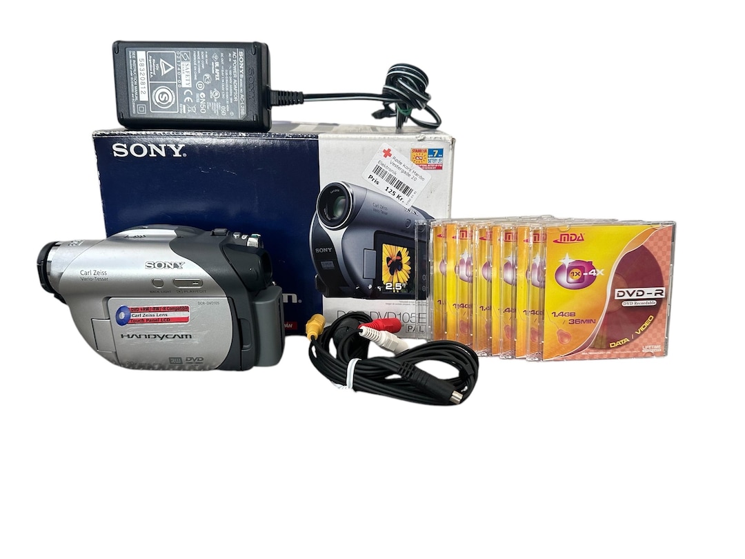 Sony Handycam Dcr-dvd105e Touch Screen Super Steady Shot