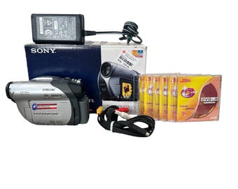SONY Handycam 120倍ズーム DVD-RW10枚セット Sony HandyCam DCR-DVD100 Mini DVD Camcorder 120x Digital