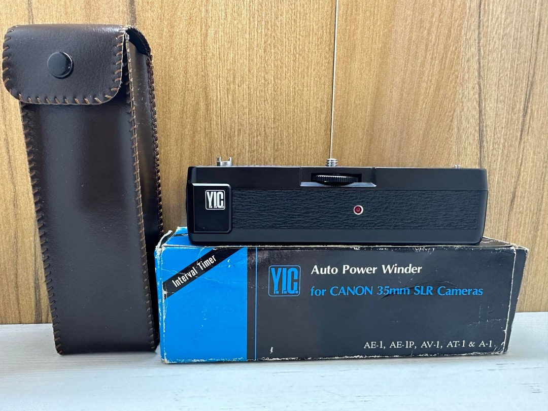 Vintage Unique Auto Power Winder Canon 35mm Slr Camera Interval Timer ...