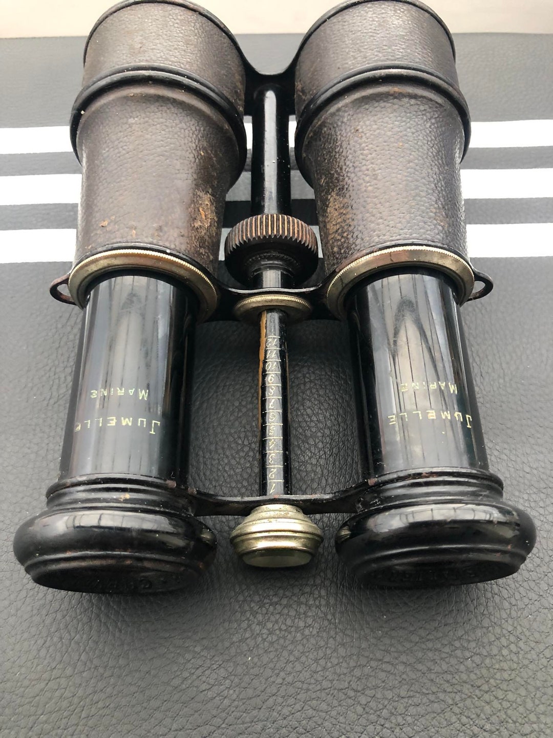 Vintage Militaire Zeer Zeldzame Ridder Marine Verrekijker WW1 Uniek Oud