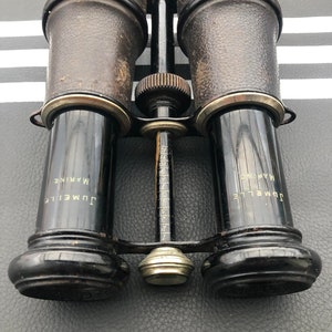 Vintage Military Very Rare Knight Naval Binoculars WW1 Unique Old France 1914