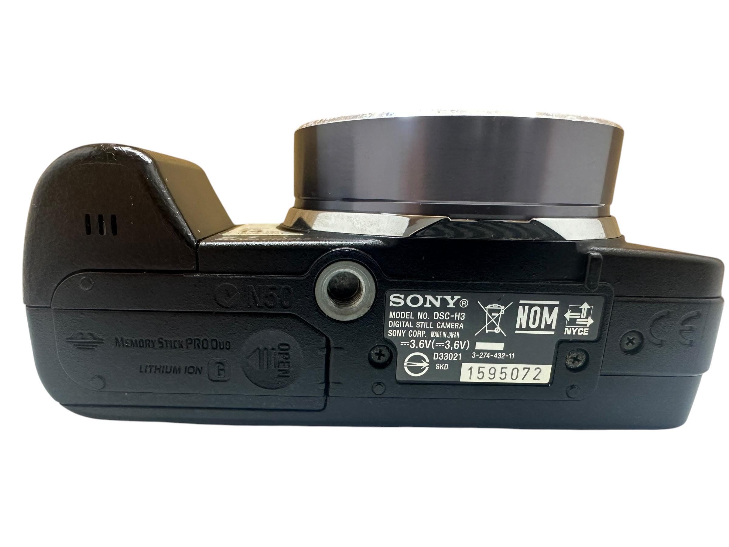 Professional Sony DSC-H3 Full HD Japan Carl Zeiss 8,1 Mp 10X