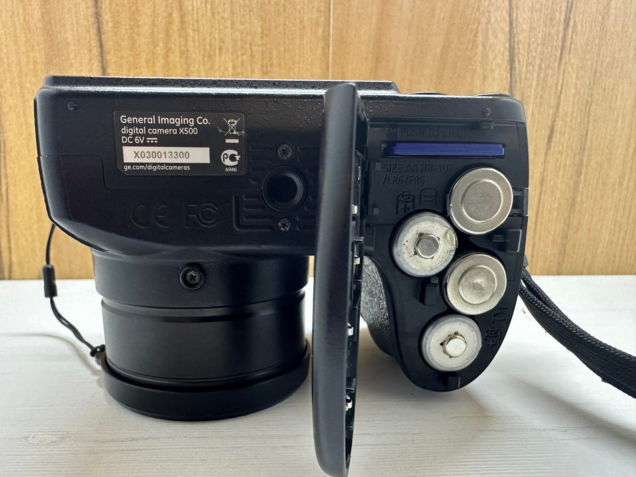 General Electric X500 Digital Camera Compact 16 MP 15X Wide Optical ...