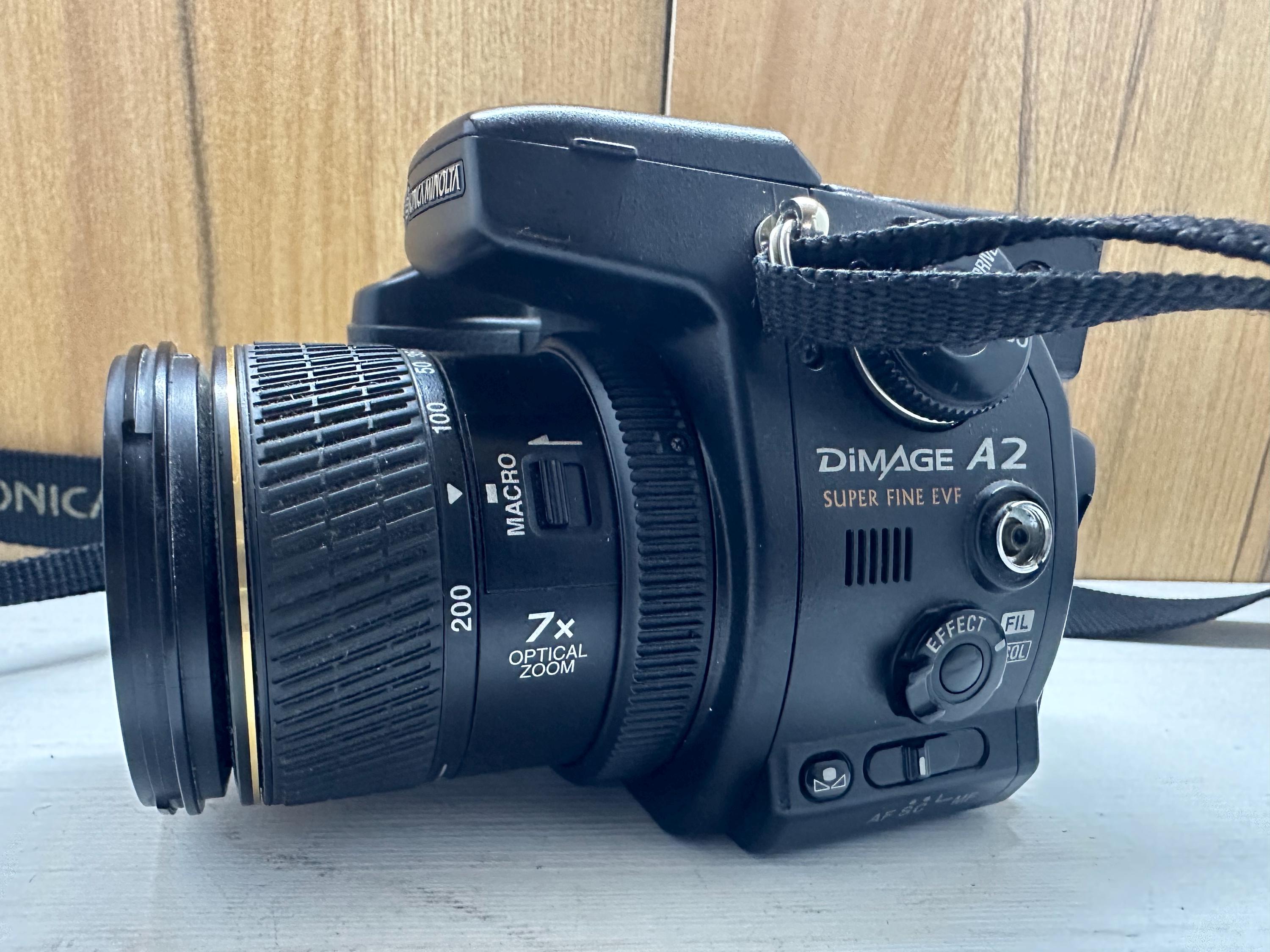 Professional Konica Minolta Dimage A2 GT Lens Anti Shake 7x