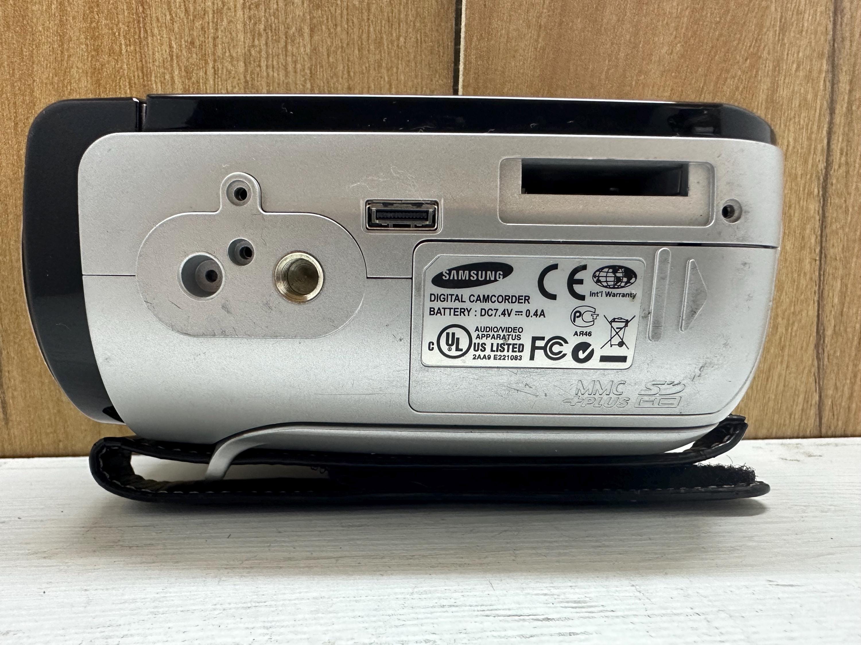 Samsung Digital SD Camcorder Schneider Kreuznach 34x Optical Zoom