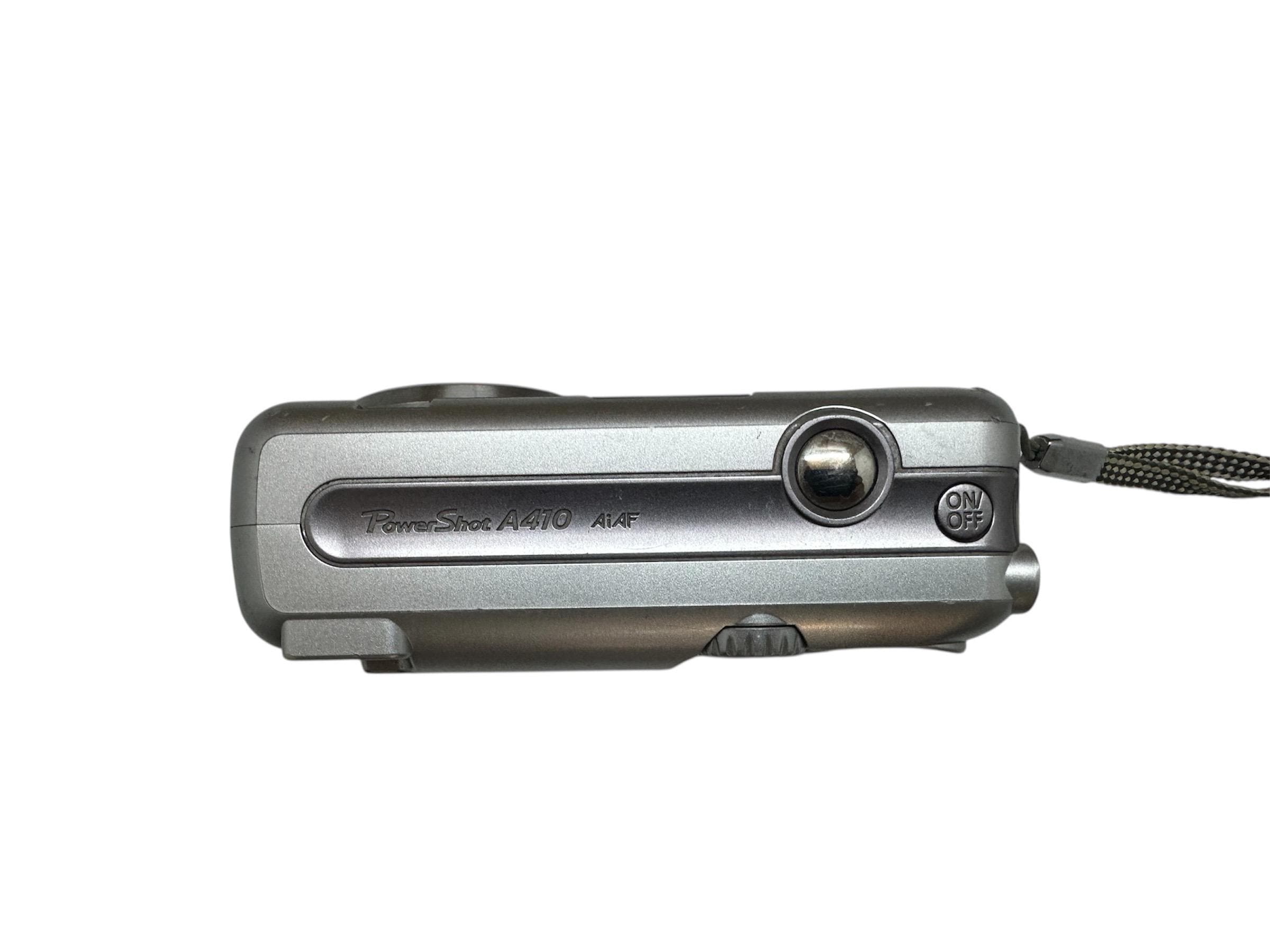 Canon Powershot A400 Silver Digital Camera Ultracompact 3.2 MP 2.2
