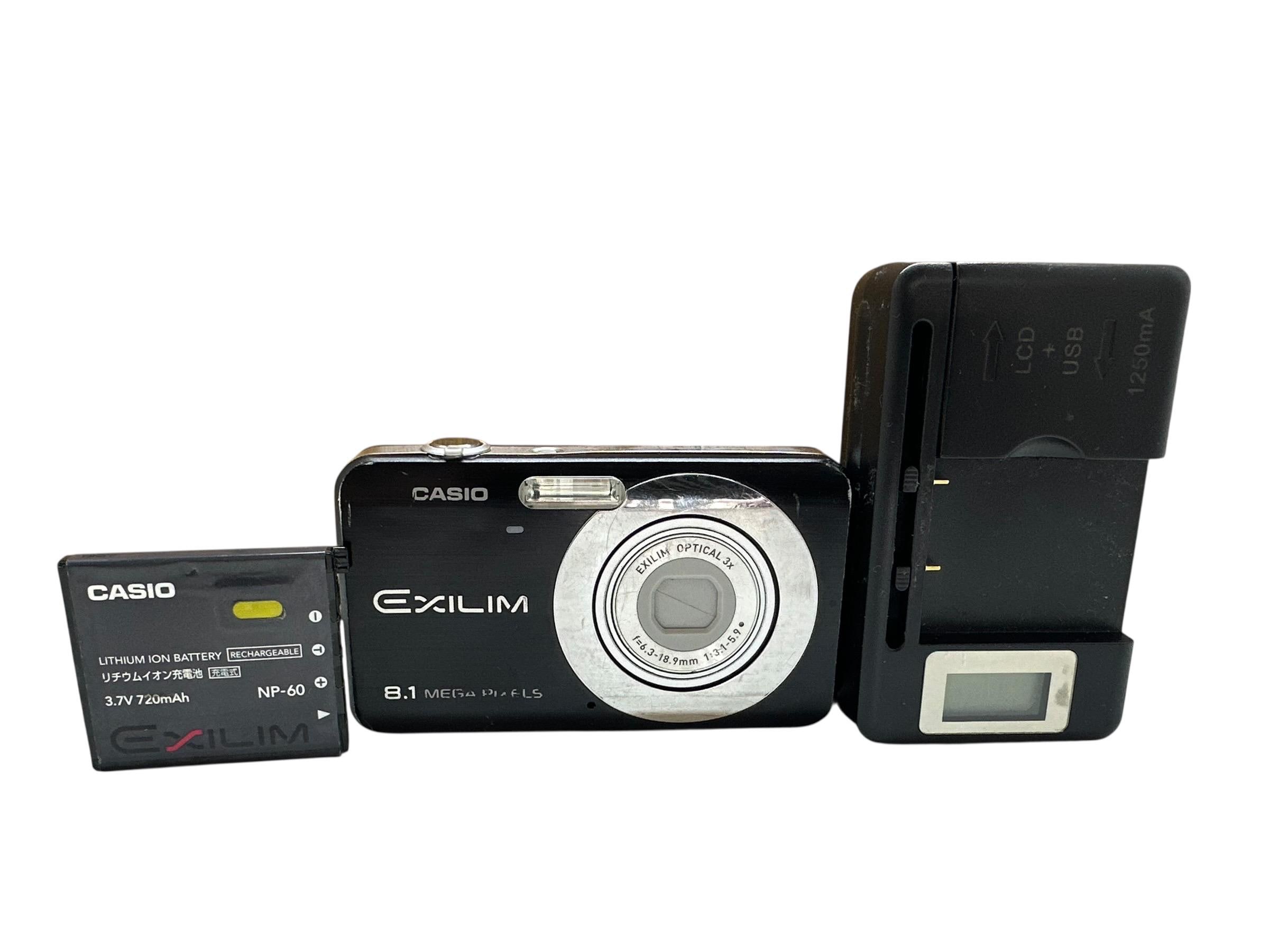 Casio Exilim Ex-z80 Digital Camera 8.1 Mp 3x Optical Zoom 2.7