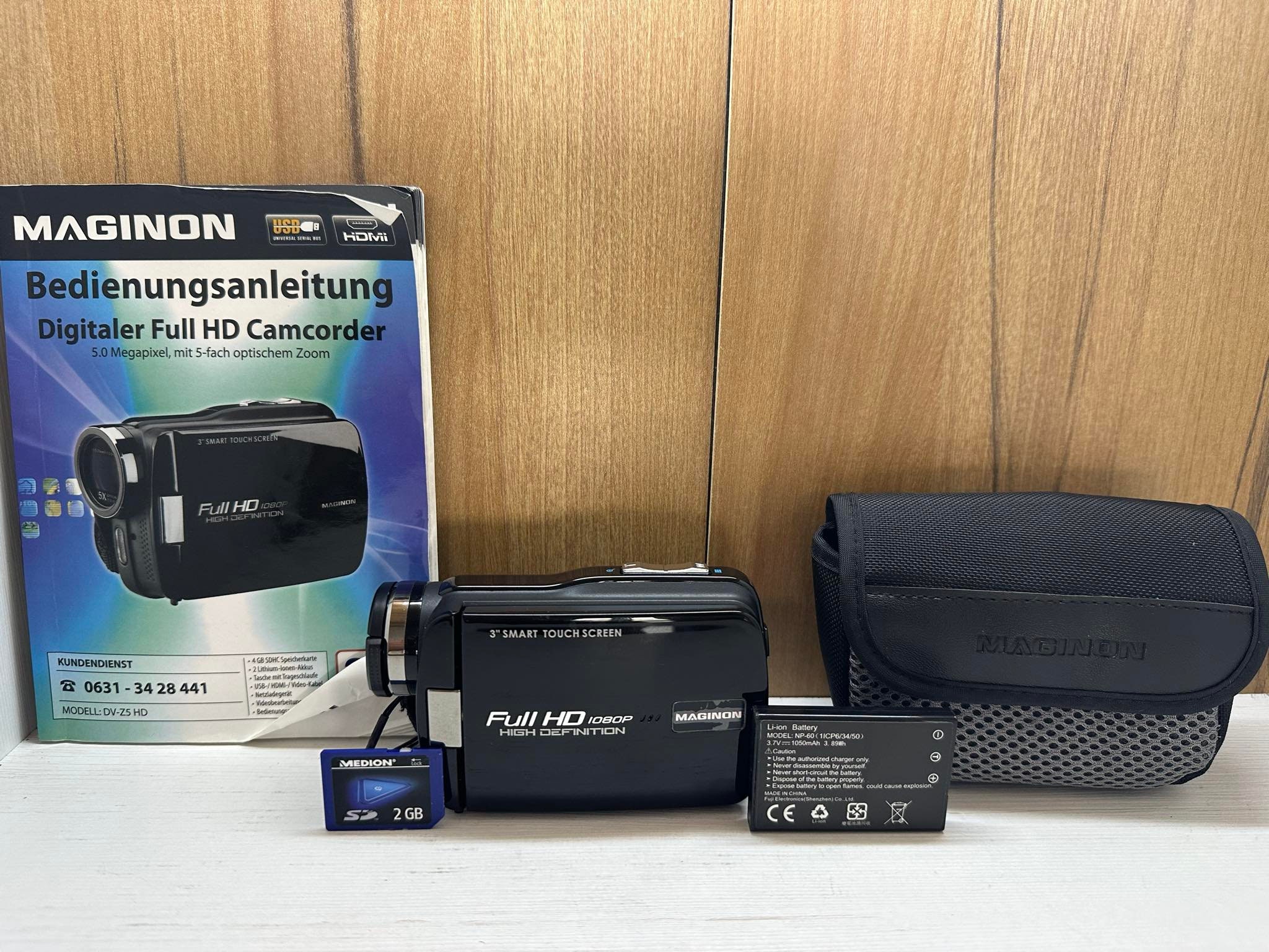 MAGINON Dv Z5 Full HD Camcorder Video Digital Camera 3