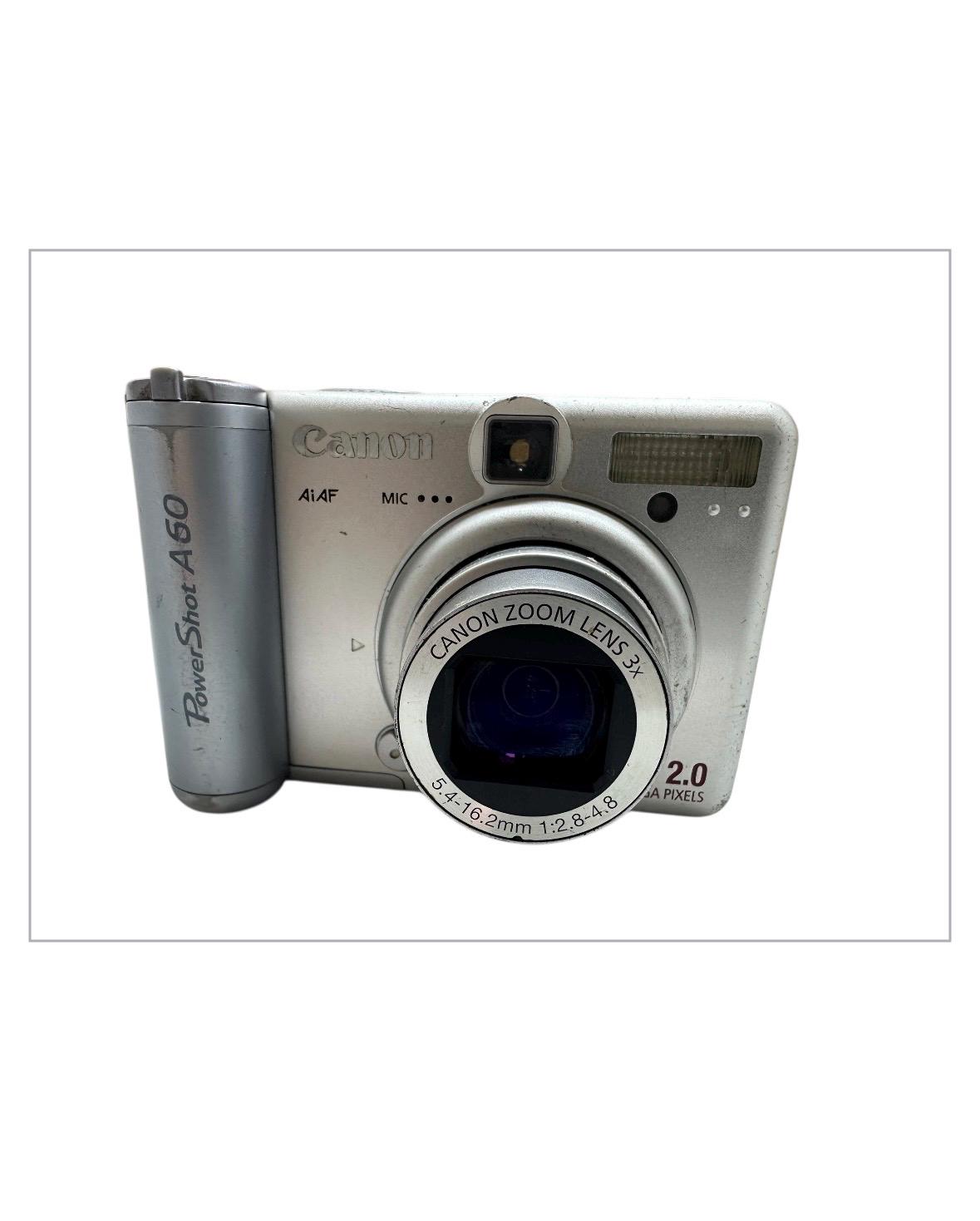 Canon PowerShot A60 スーパーシルバー デジタルカメラ コンパクト 2MP