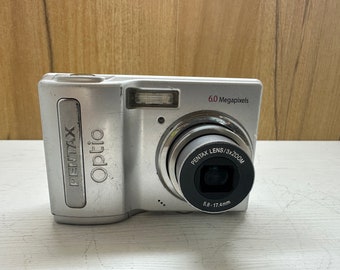 Pentax Optio M10 Digital Camera 6 MP 3X Optical Zoom Compact