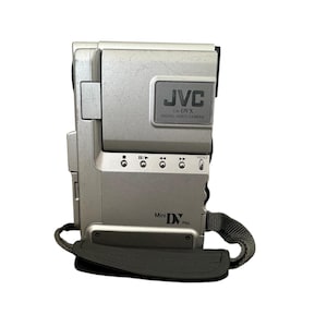 JVC GR-DVX Digital Video Camera Mini Dv Pal Camcorder Made in Japan Handycam 100x Digital Zoom Polycrystalline Active Matrix Lcd