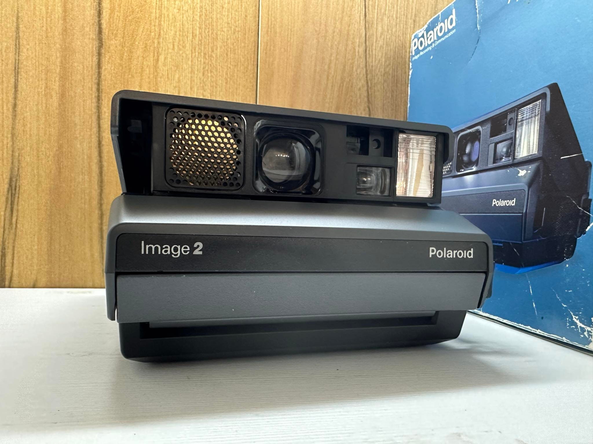 Vintage Unique Instant Camera Polaroid Image 2 1986 Year Photo Old With ...