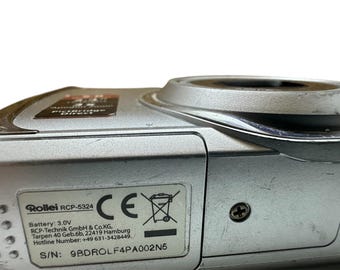 Rollei Rcp 5324 Video Digital Camera 5 MP 3x Apogon Zoom Germany