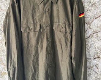 MILITARYヴィンテージ シャツ 40s 50s U.S.ARMY ヴィンテージ ミリタリーシャツ コットン