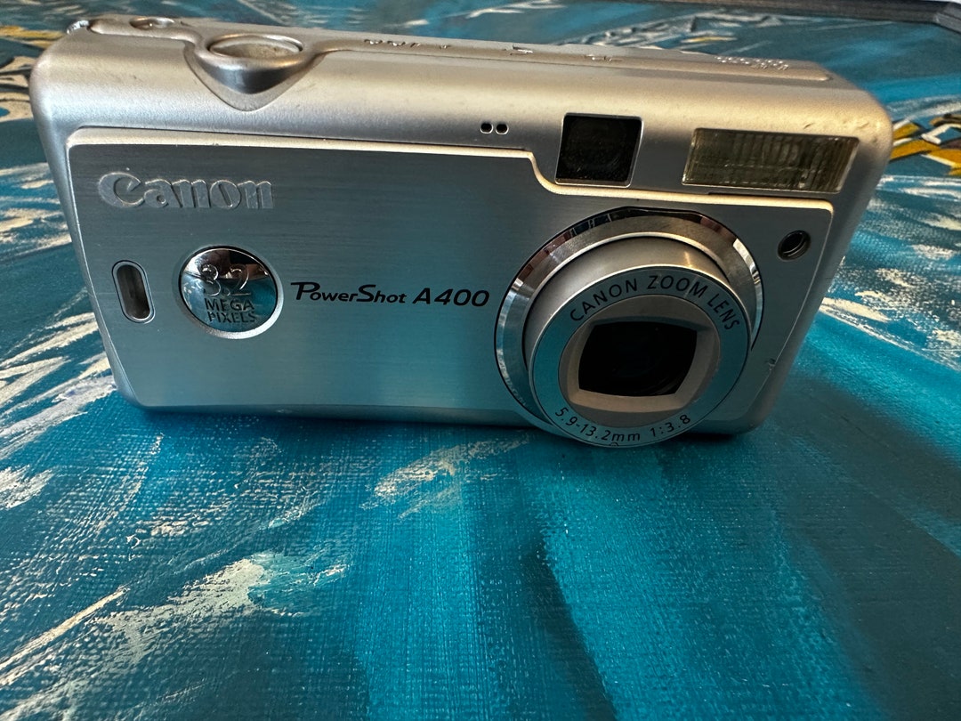 Canon Powershot A400 Compact Digital Camera 3.2X Optical Zoom Etsy