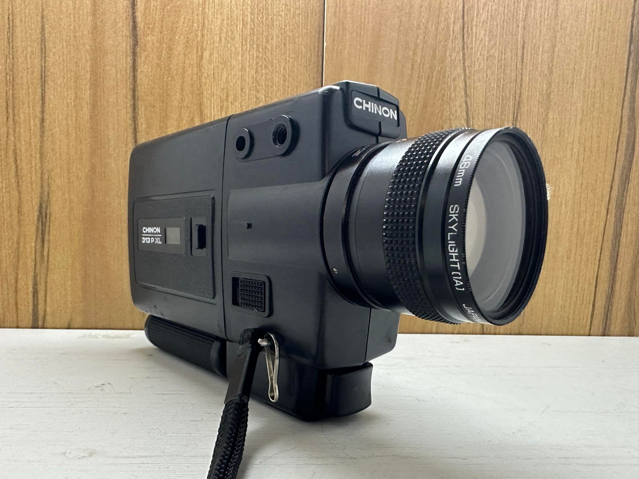 Caméra Super 8 Chinon 313P XL – Objectif F:1.3 8.5-25.5mm – État MINT