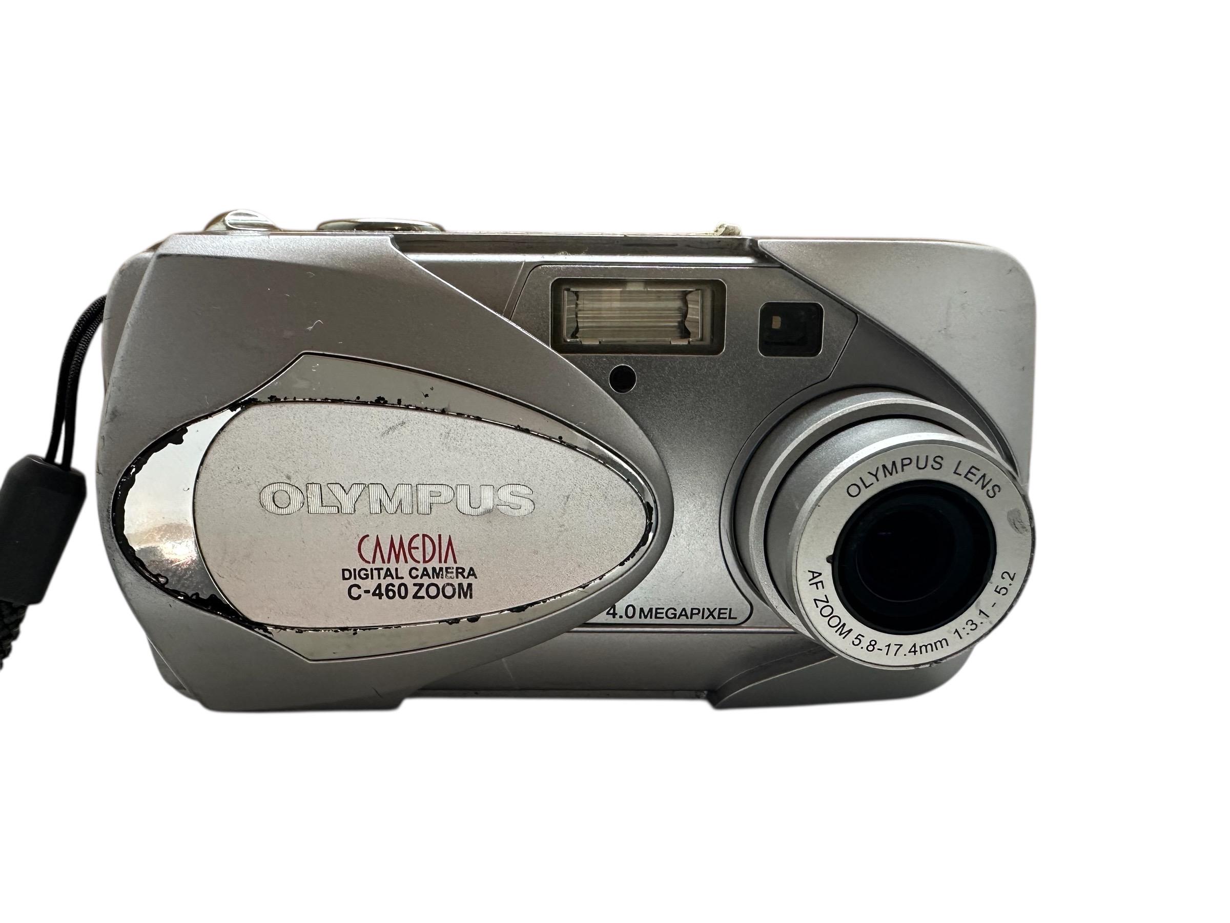 Olympus Camedia C 460 Digital Camera Compact 4MP 3 Optical Zoom