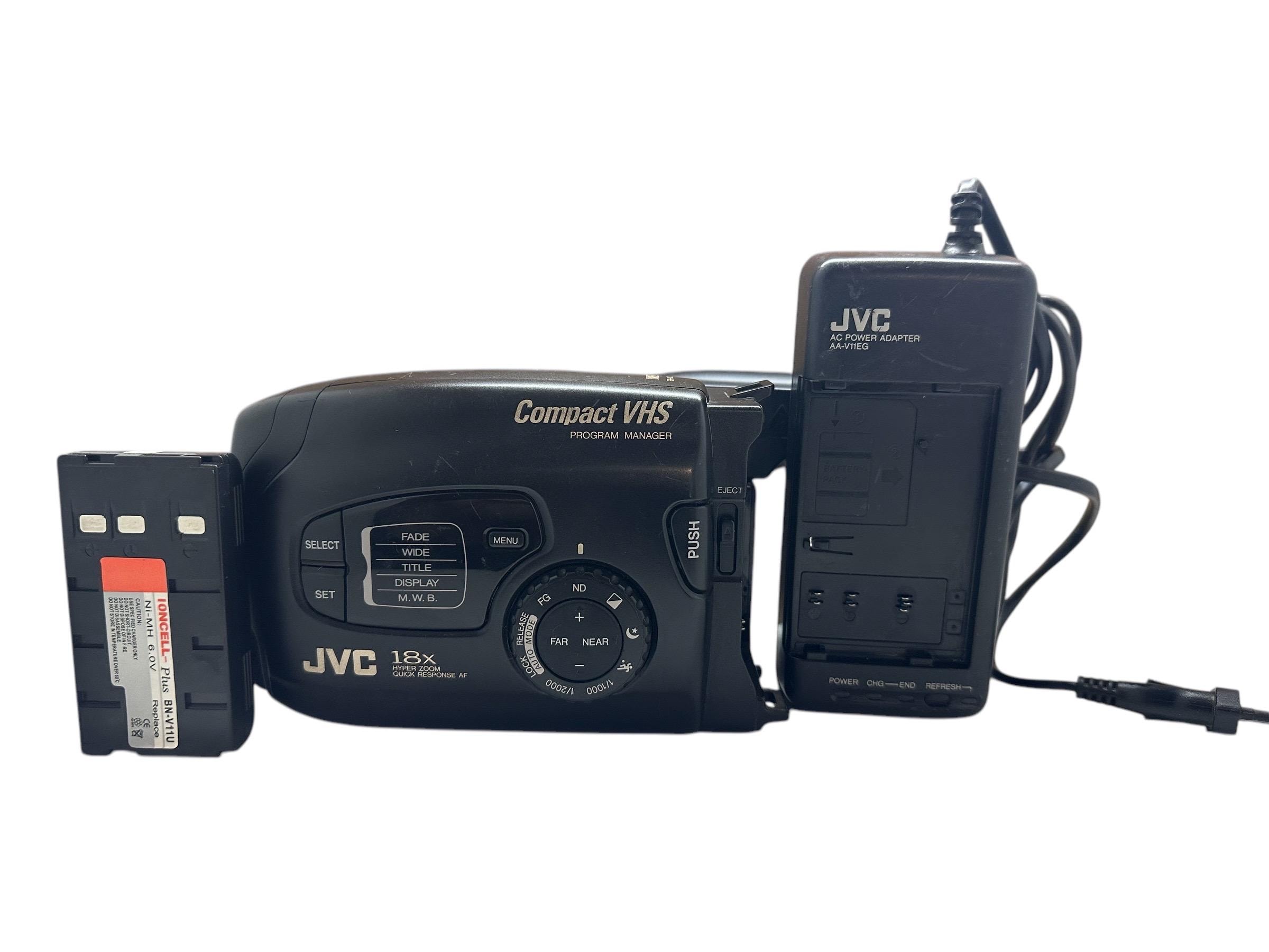 Professional JVC GR-AX270E Compact VHS Video Movie Japan Auto