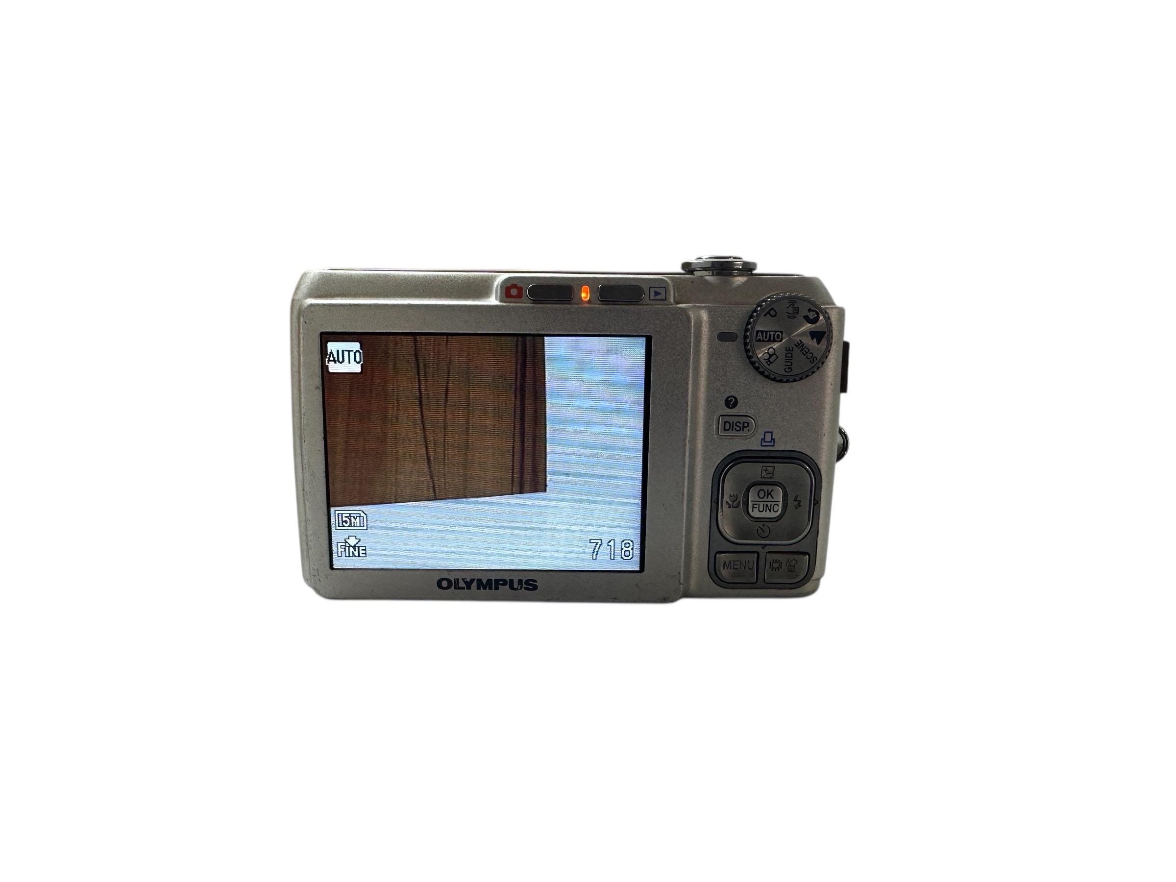 Olympus X-845 Digital Camera Ultracompact 8 MP 5X Optical Zoom